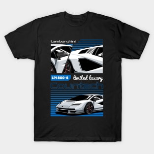 Iconic Countach Car T-Shirt